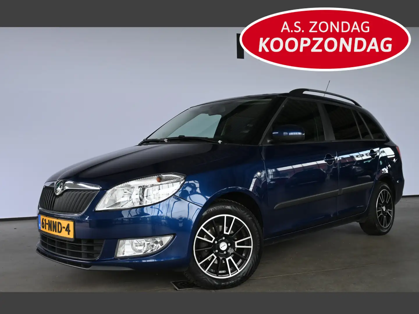 Skoda Fabia Combi 1.2 TDI Greenline Airco Cruise control Trekh Blauw - 1