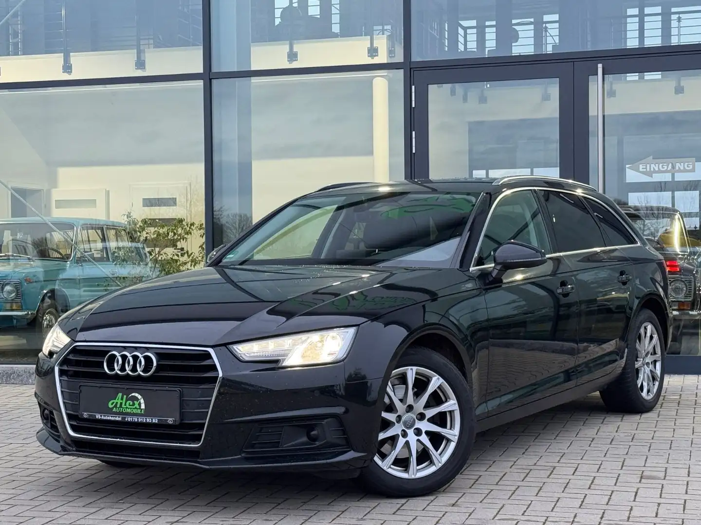 Audi A4 2.0 TDI Avant basis S-Tronic ACC Export Schwarz - 1