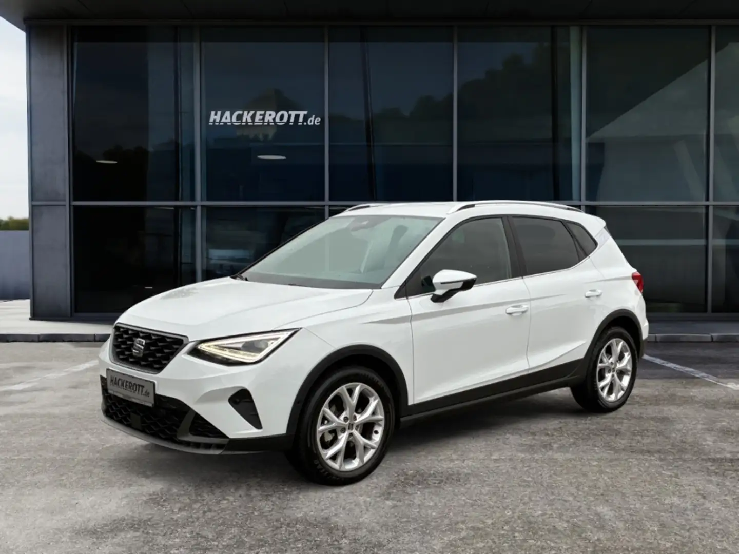 SEAT Arona FR 1.0 TSI DSG PDC Navi ACC Klimaa. LED Weiß - 1