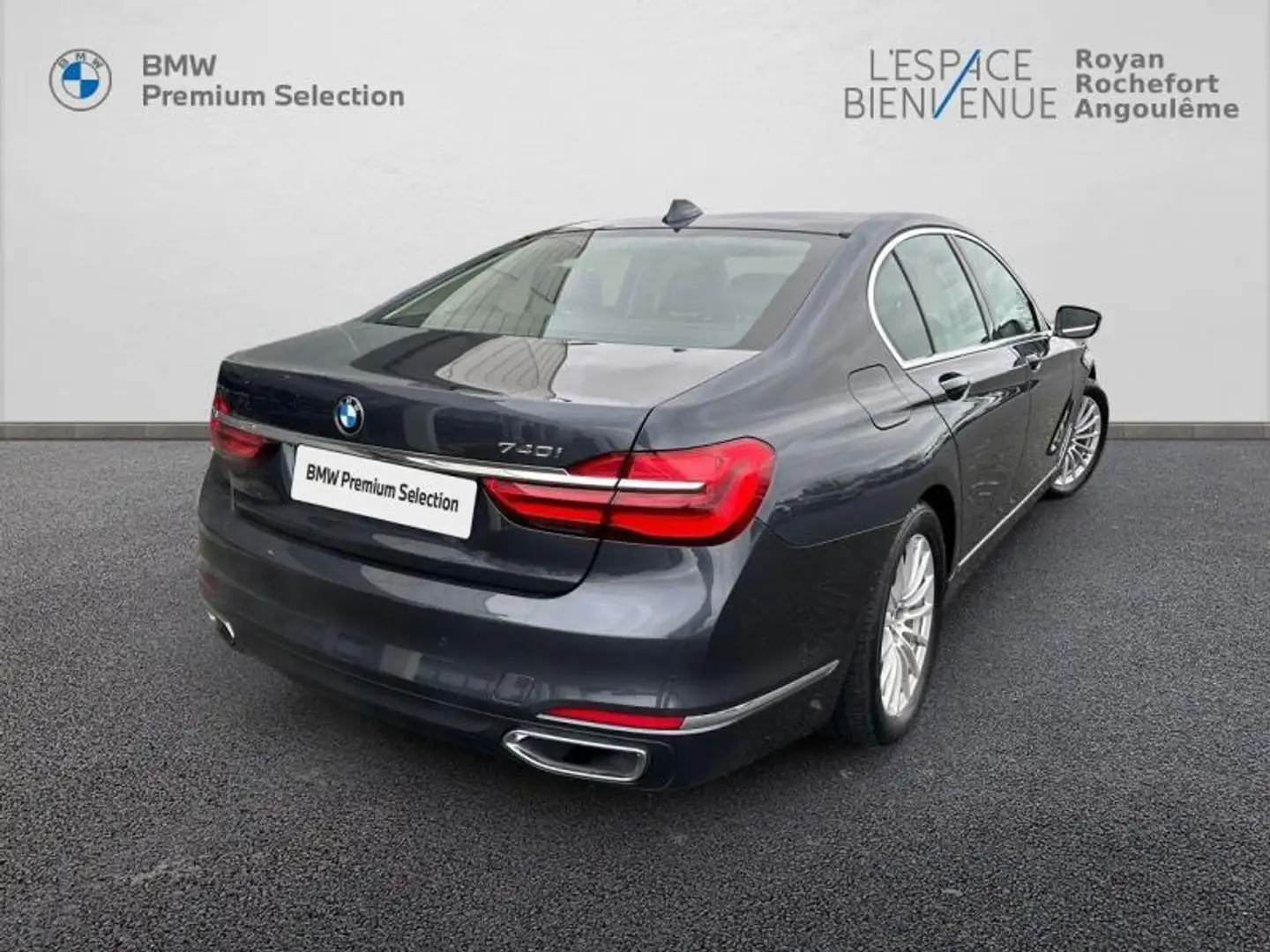BMW 740 740iA 326ch Exclusive Gris - 2