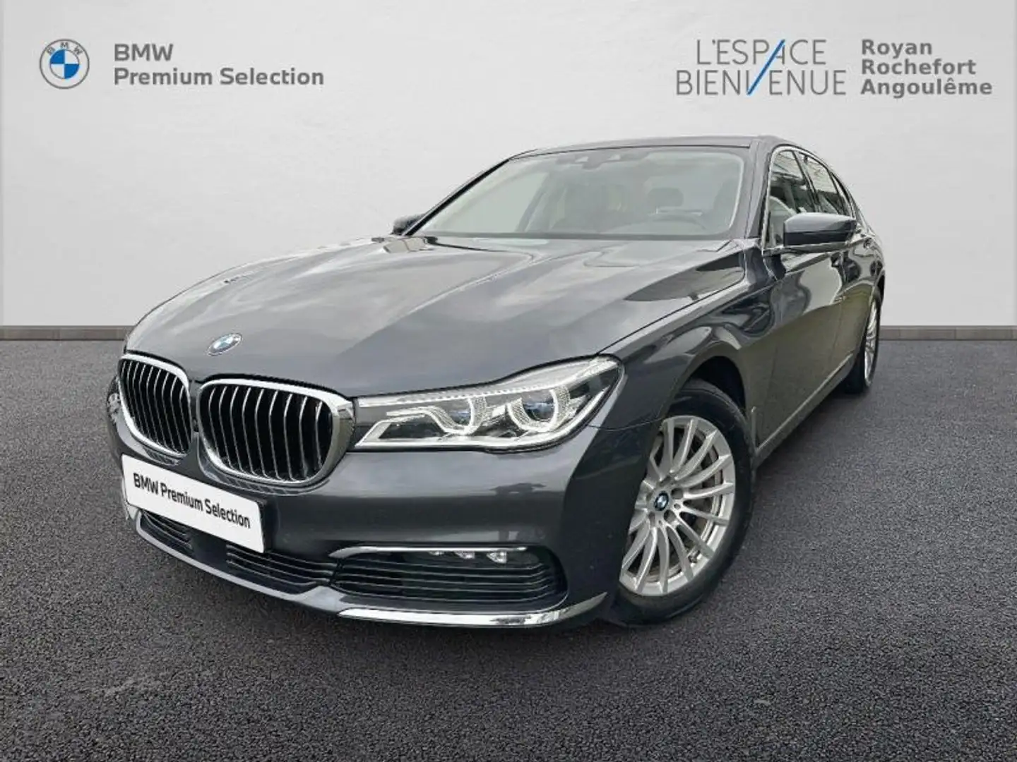 BMW 740 740iA 326ch Exclusive Gris - 1