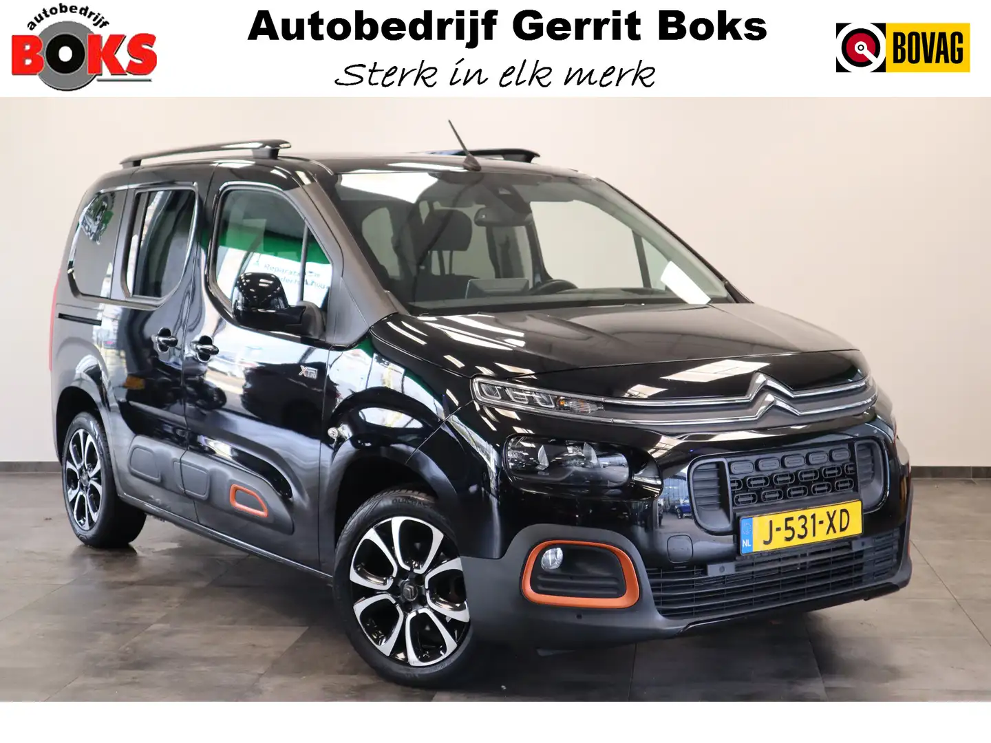 Citroen Berlingo 1.2 PureTech Shine XTR Panoramadak CruiseControl T Zwart - 1