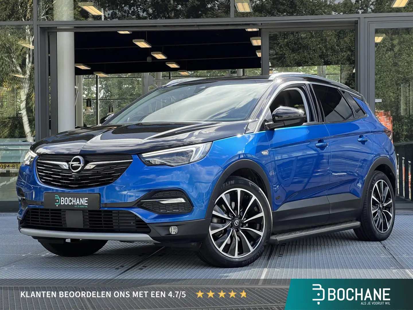 Opel Grandland X 1.6 Turbo Hybrid4 Ultimate PHEV | Leder | Elektris Blau - 1