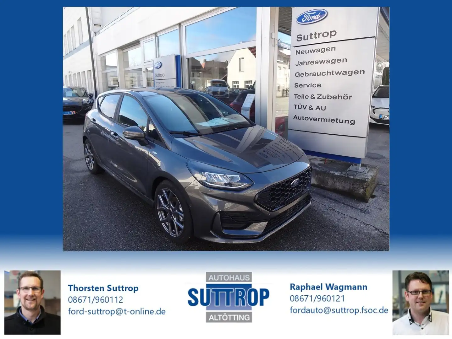 Ford Fiesta ST-Line Grigio - 1