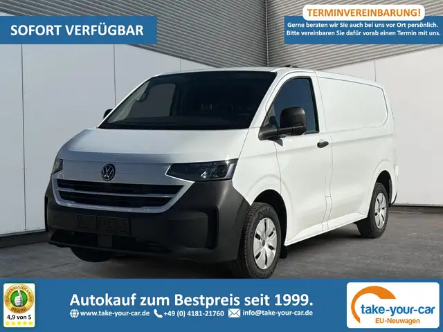 Volkswagen T7 Transporter Kastenwagen KR AHK+HECKFLÜGELTÜREN+KAMERA+SHZ+K...