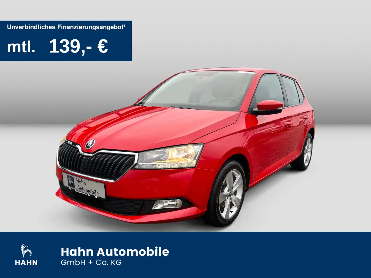Skoda Fabia 1.0MPI Cool Plus Klima SHZ DAB PDC FSE Rood - 1