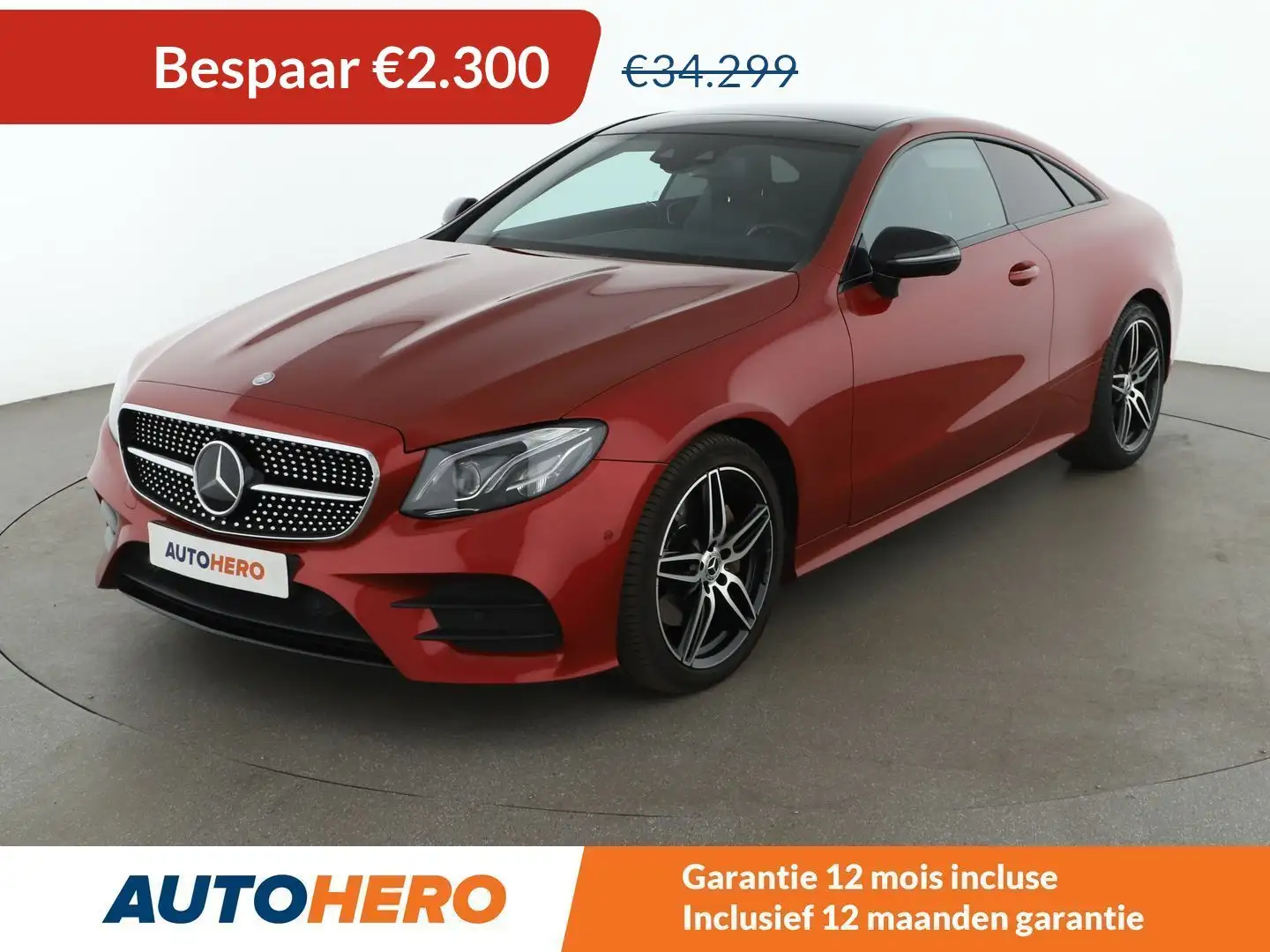 Mercedes-Benz E 220 E 220 d AMG Line Rouge - 1