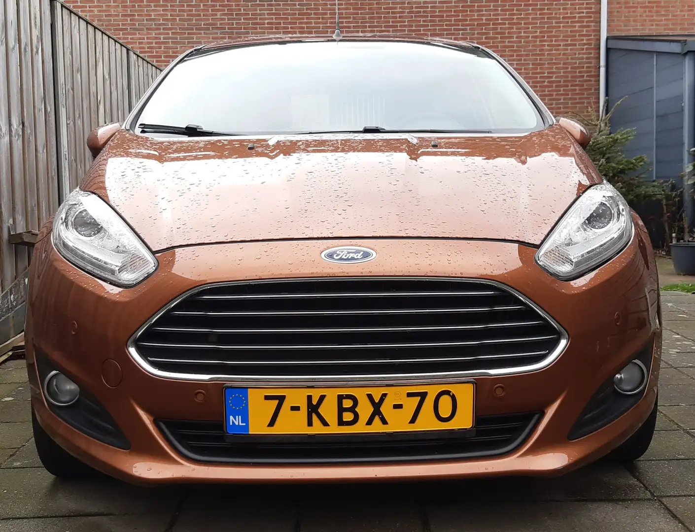Ford Fiesta 1.6 Titanium AUTOMAAT Bruin - 1