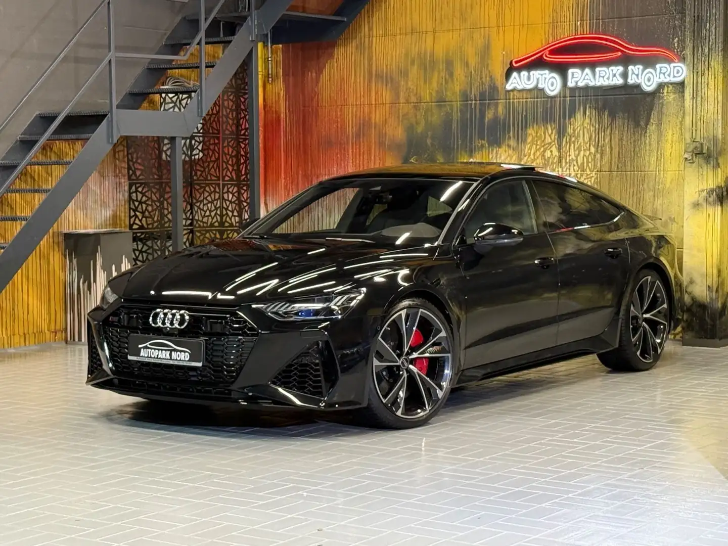 Audi RS7 Sportback 4.0 TFSI quattro~HEAD-UP~PANO~MATR Noir - 1
