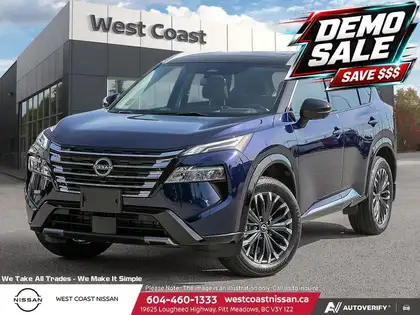 Blue 2026 Nissan Rogue SUV / Crossover All-Wheel Drive Continuously Variable Transmission