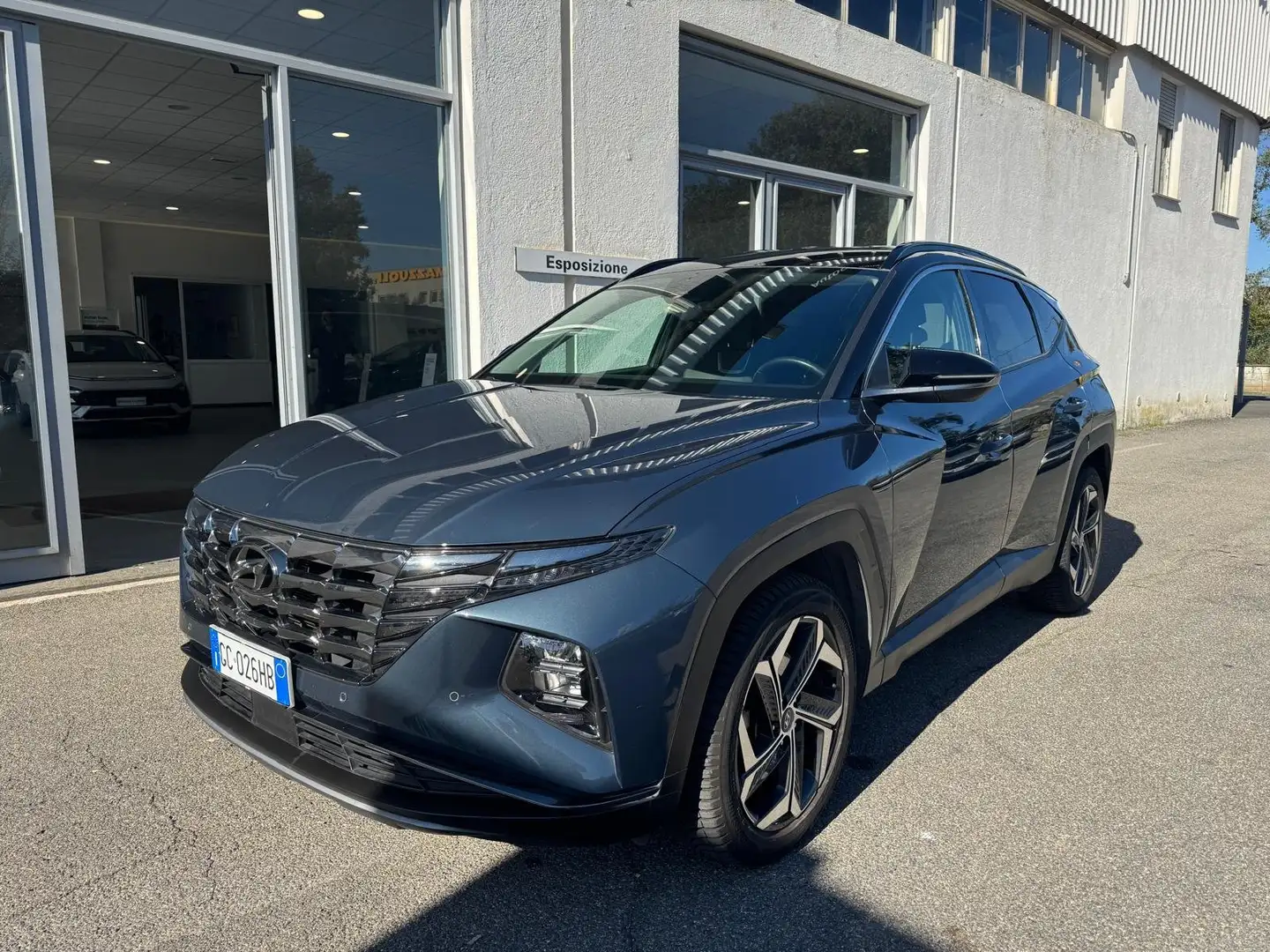 Hyundai TUCSON Tucson 1.6 hev Exellence Leather Pack 2wd auto Blau - 1