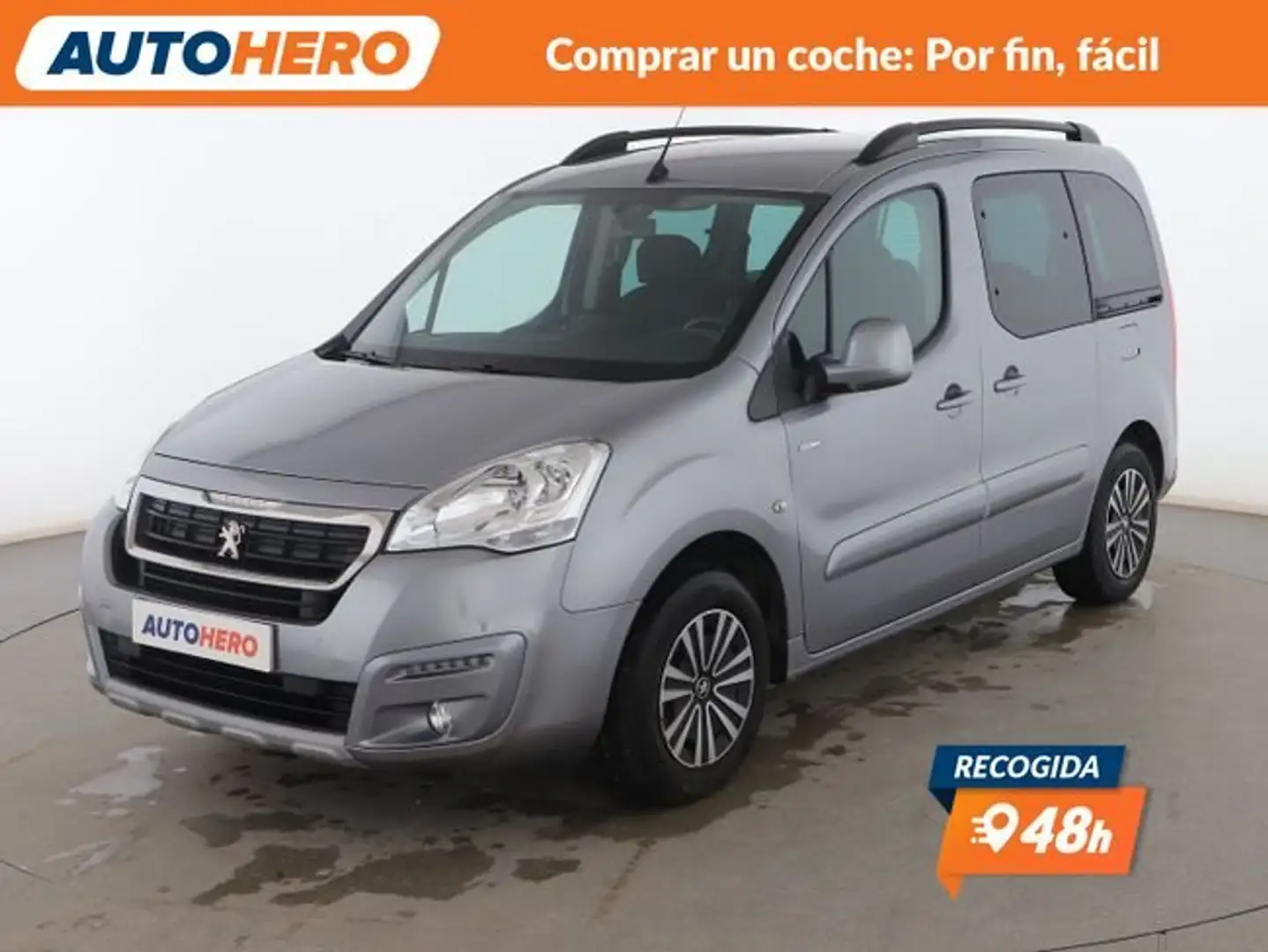 Peugeot Partner Tepee 1.6BlueHDI Style 100 Gris - 1
