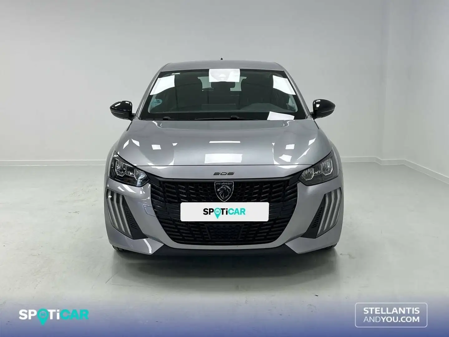 Peugeot 208 1.2 Puretech S&S Active 100 Gris - 2