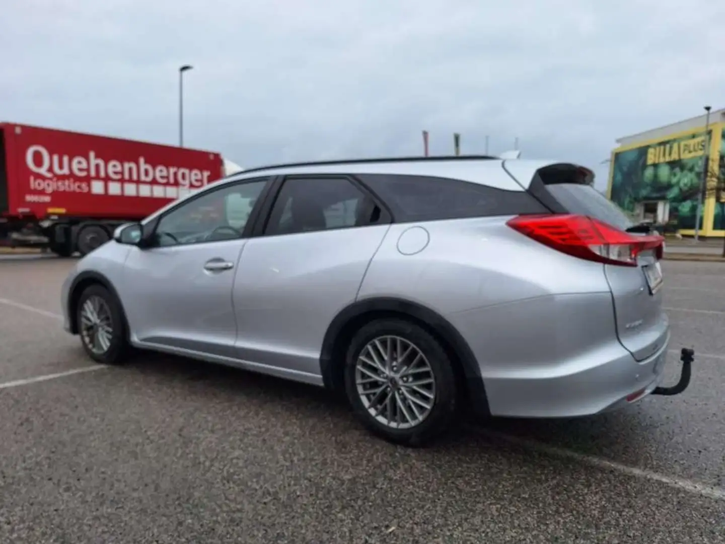 Honda Civic Civic Tourer 1,6i-DTEC Sport Sport Silber - 2