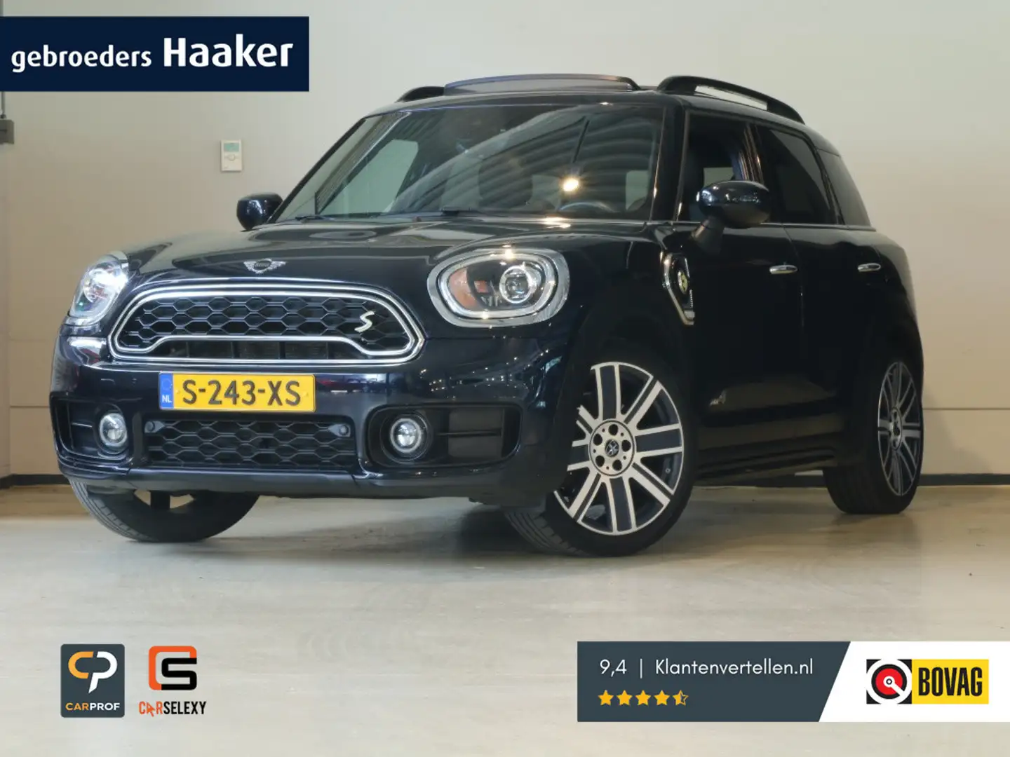 MINI Cooper Countryman Mini 2.0 ALL4 * Leer * open dak * PHEV Blau - 1