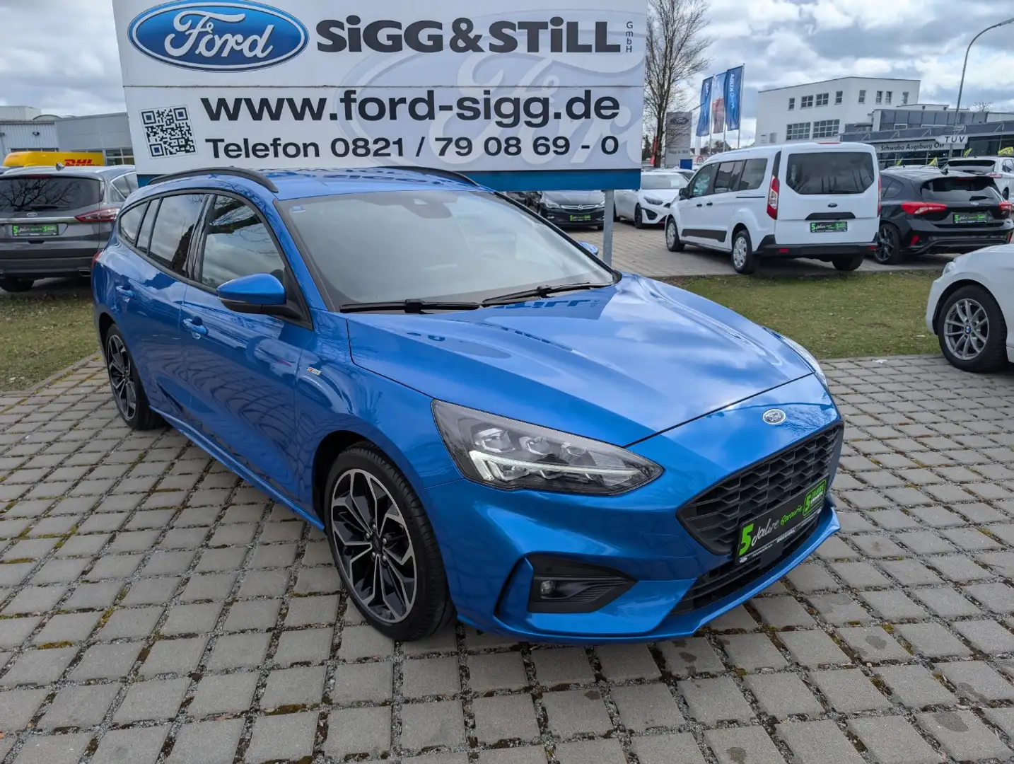 Ford Focus Turnier ST-Line LED*NAVI*EL-KLAPPE*SHZ*CAM Blau - 2