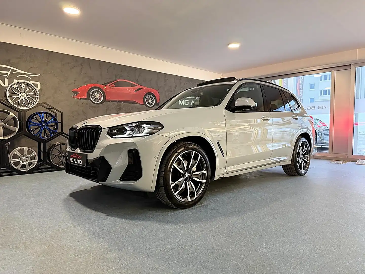 BMW X3 xDrive 20d *PANO*AHK*360*HEAD-UP*LHZ*SPZ*TOP PREIS Grau - 1