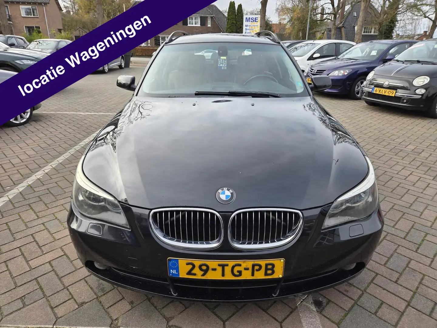 BMW 523 5-serie Touring 523i Executive NETTE AUTO RIJDT EN Noir - 2
