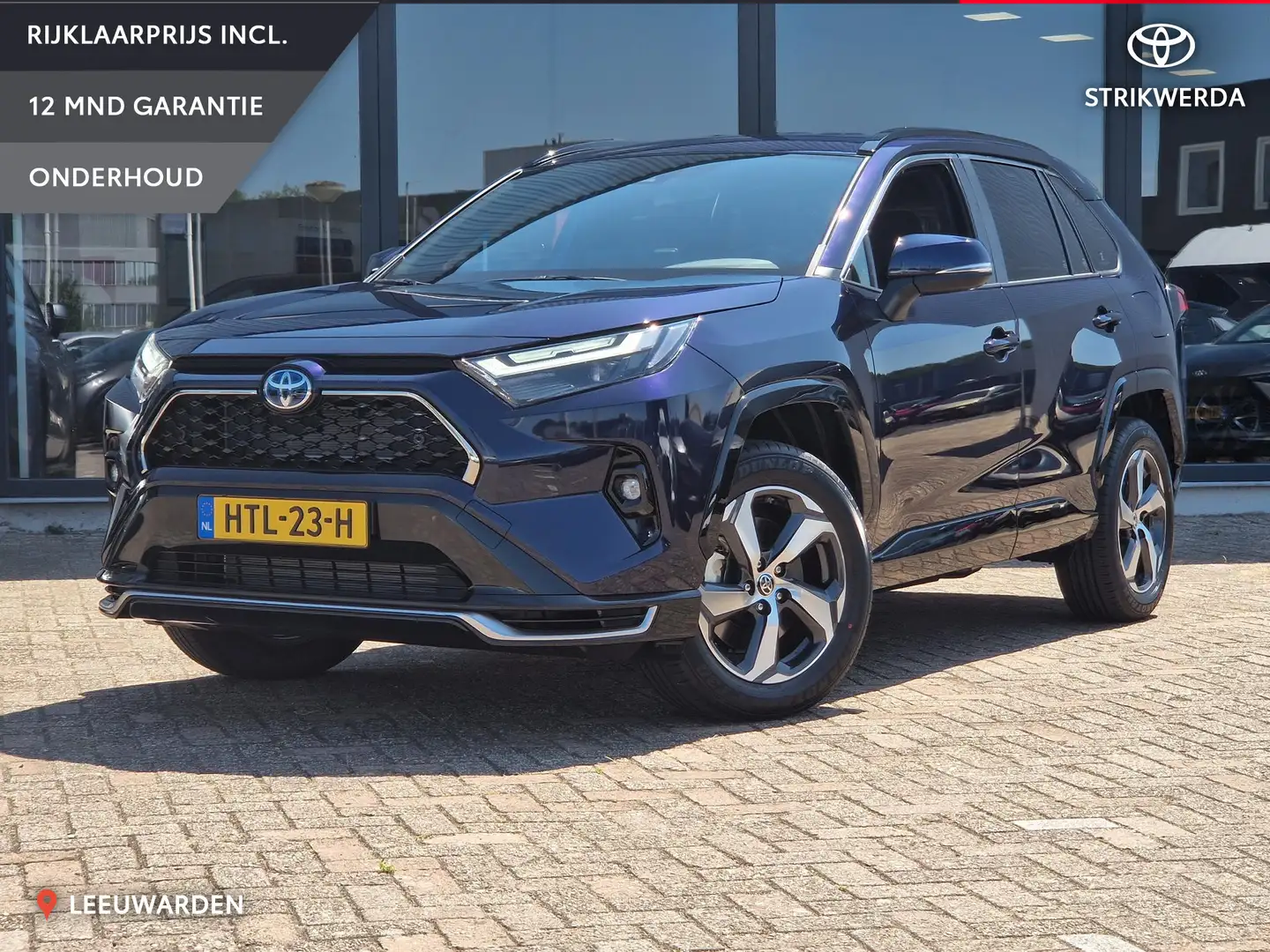 Toyota RAV 4 2.5 Plug-in Hybrid AWD Dynamic 1500 kg trekgewicht Blauw - 1