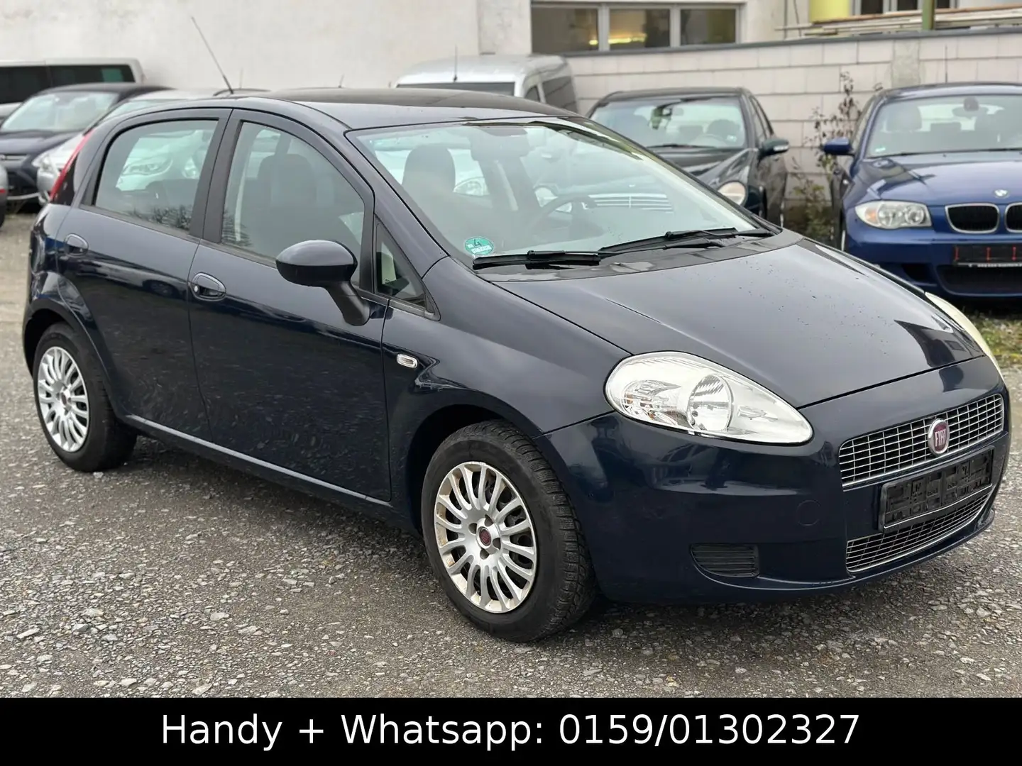 Fiat Grande Punto 1.4 8V Dynamic -1.Hand -S.heft Blau - 1