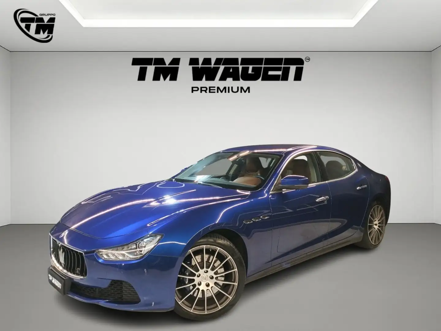 Maserati Ghibli 3.0 V6 ds 275cv auto Blau - 1