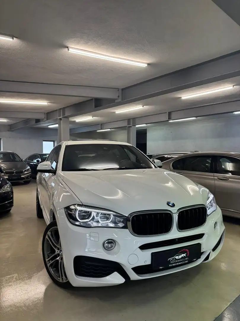 BMW X6 xDrive30d M Sport Coupé Aut. Weiß - 2