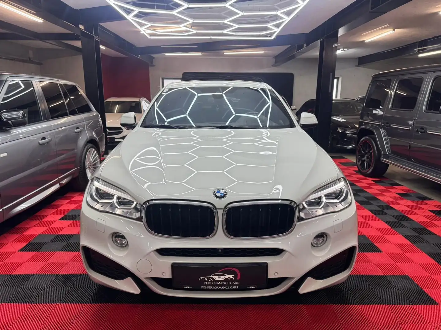 BMW X6 xDrive30d M Sport Coupé Aut. Weiß - 2