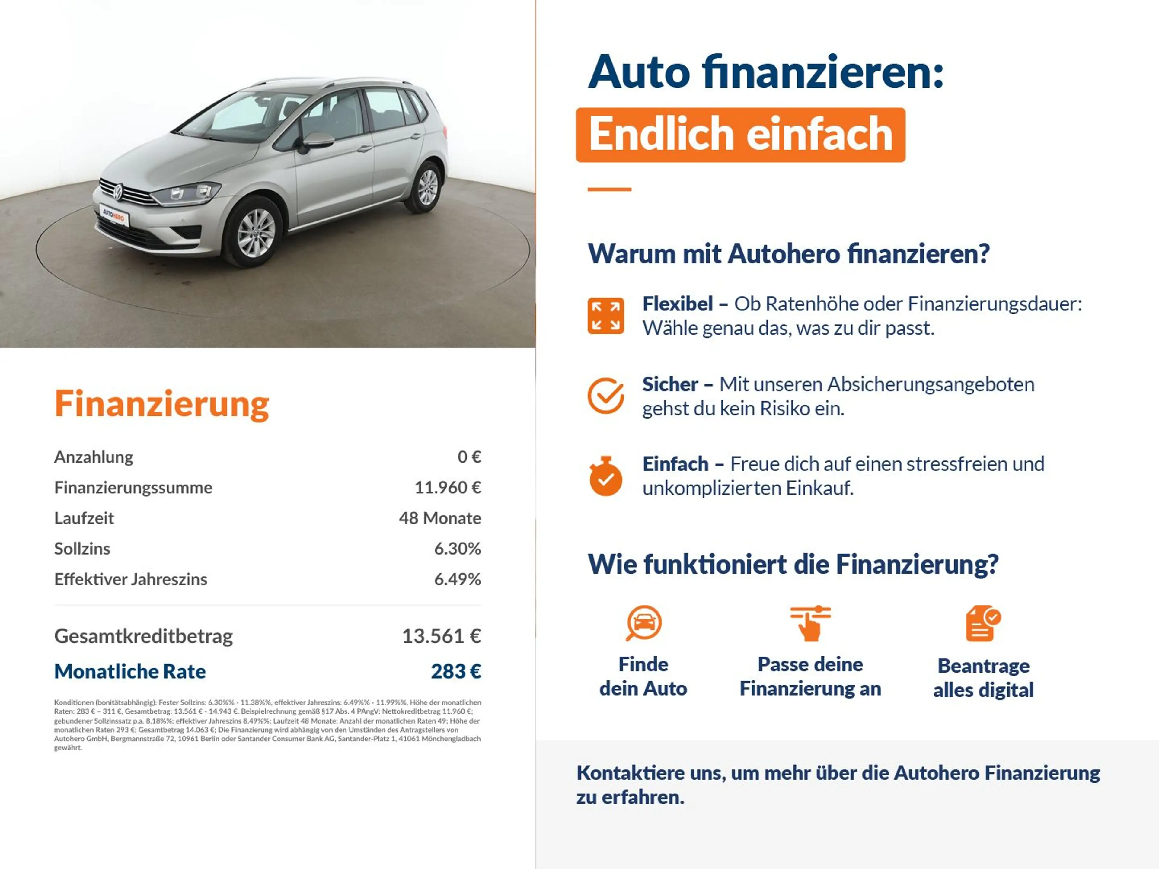 Volkswagen Golf Sportsvan 1.4 TSI Comfortline BlueMotion Tech*TEMPOMAT*PDC* — photo 2