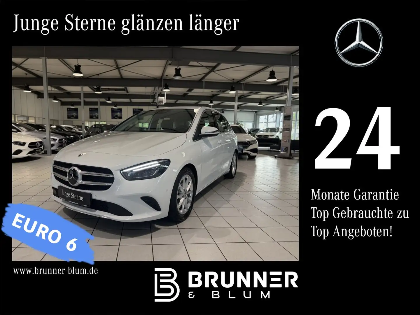 Mercedes-Benz B 250 B 250 4M Kamera360,AHK,Memory,MBUX,LED,Distronic Bianco - 1