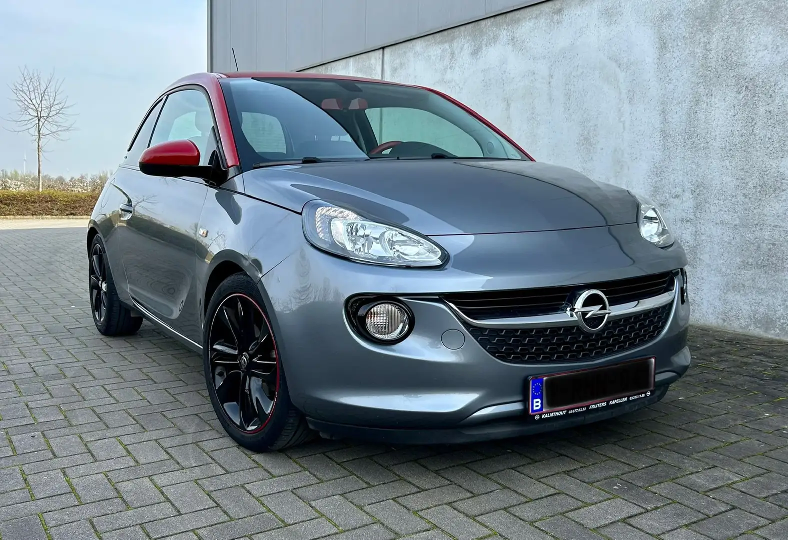 Opel Adam 1.2i * Sport * navi * benzine * euro 6 Gris - 2