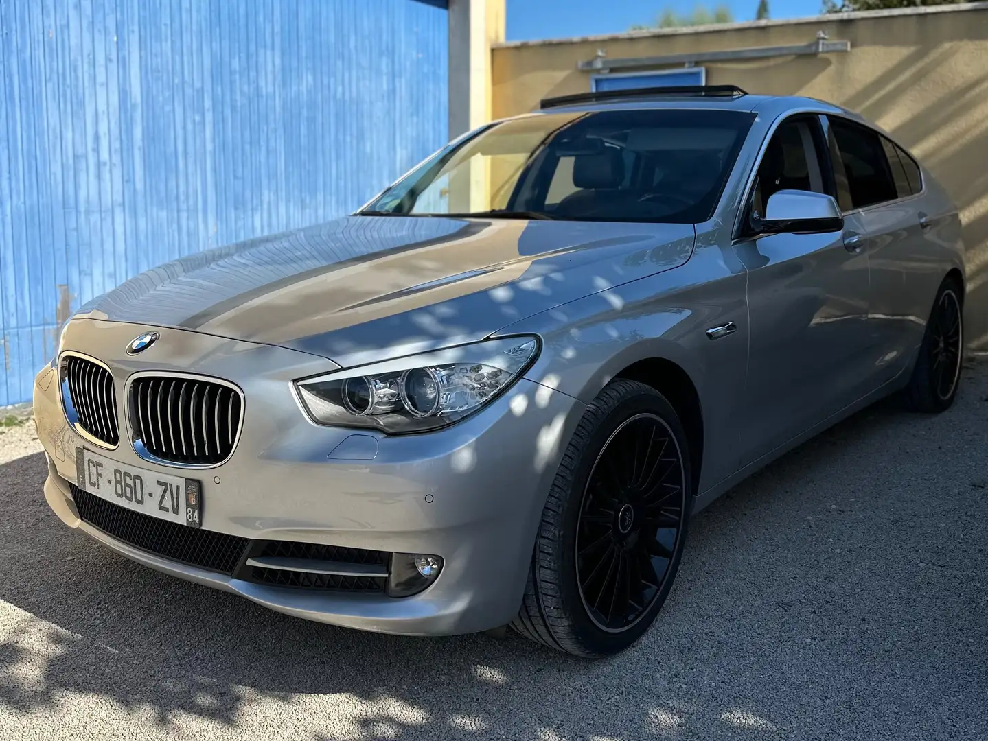 BMW 530 530d xDrive 245 ch Gran Turismo Luxe A Argent - 1