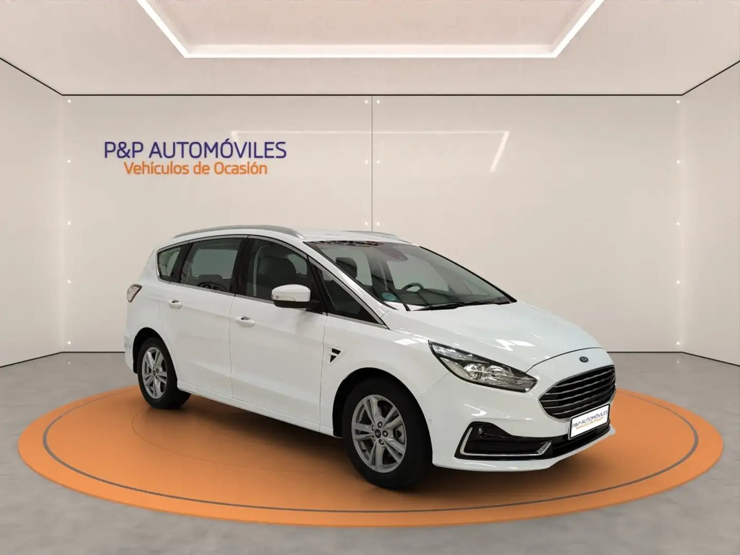 Ford S-Max 2.0TDCi Panther Titanium Powershift 150 Blanc - 1
