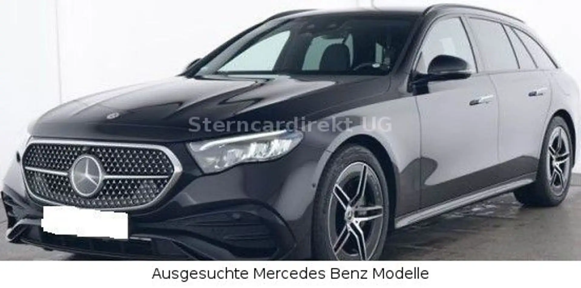 Mercedes-Benz E 300 de T AMG TWA SPUR AHK LED MBUX RFK 19"AMG Schwarz - 1