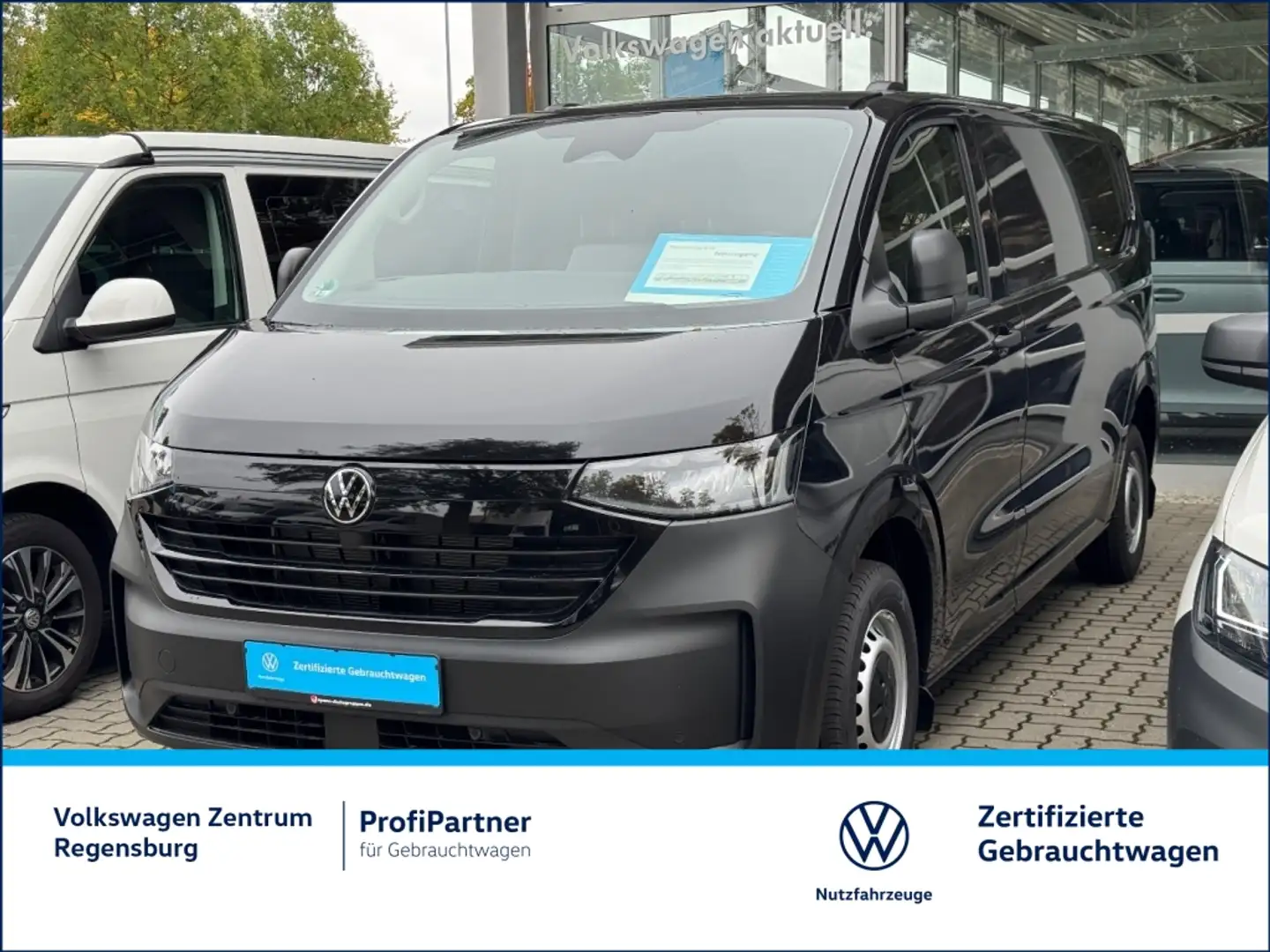 Volkswagen T7 Transporter Kasten LR TDI AHK DynLicht LED Černá - 1