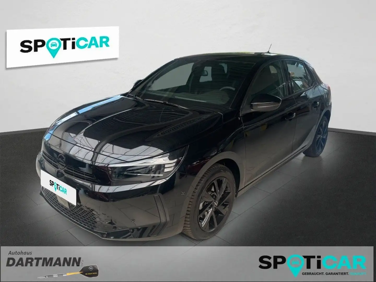 Opel Corsa GS RFK,SHZ,LHZ,DAB,LED,Totwinkelassist. Schwarz - 1