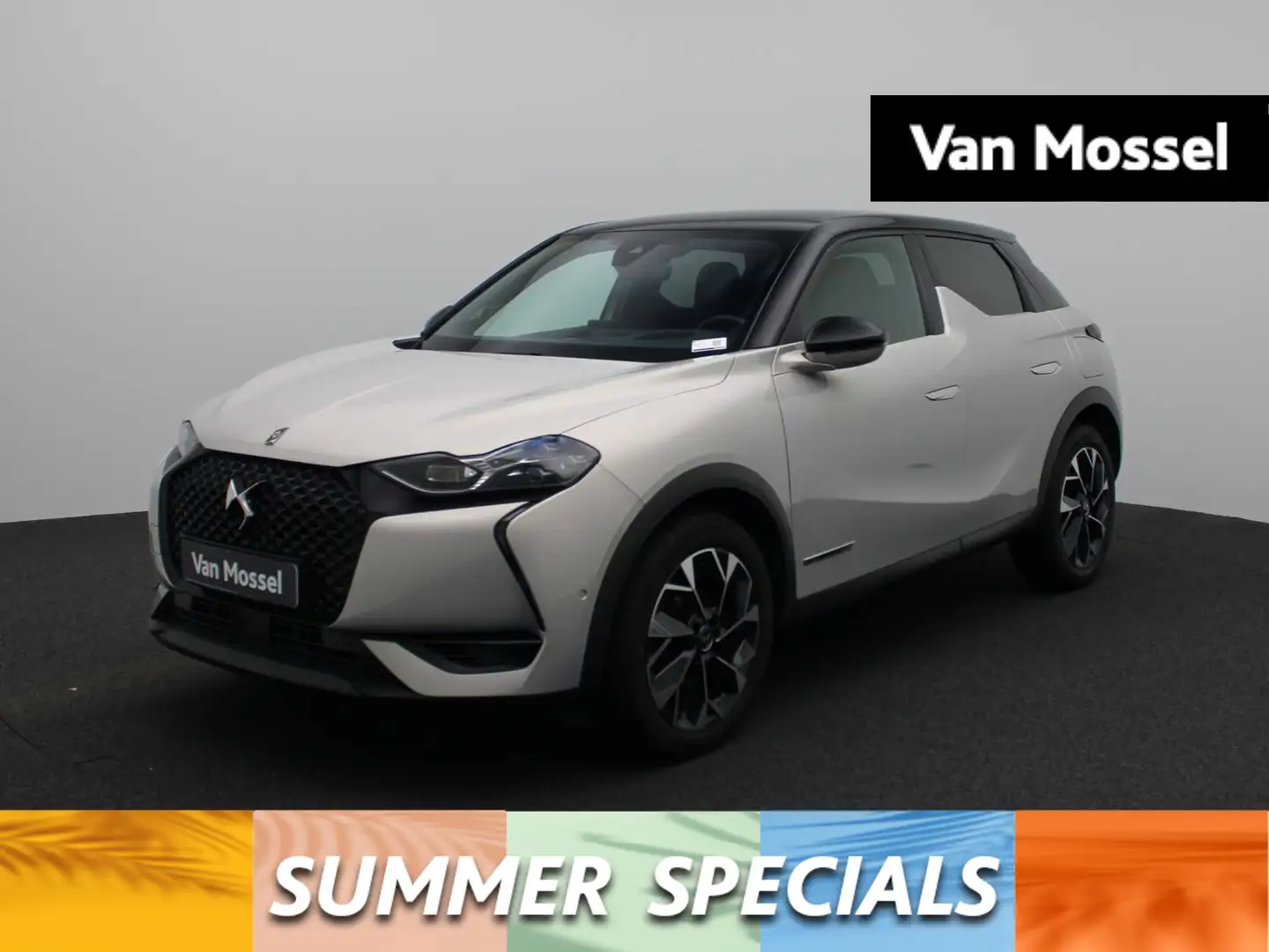 DS Automobiles DS 3 Crossback 1.2 PureTech Louvre | Leder | Navi | ECC | PDC | L Gris - 1