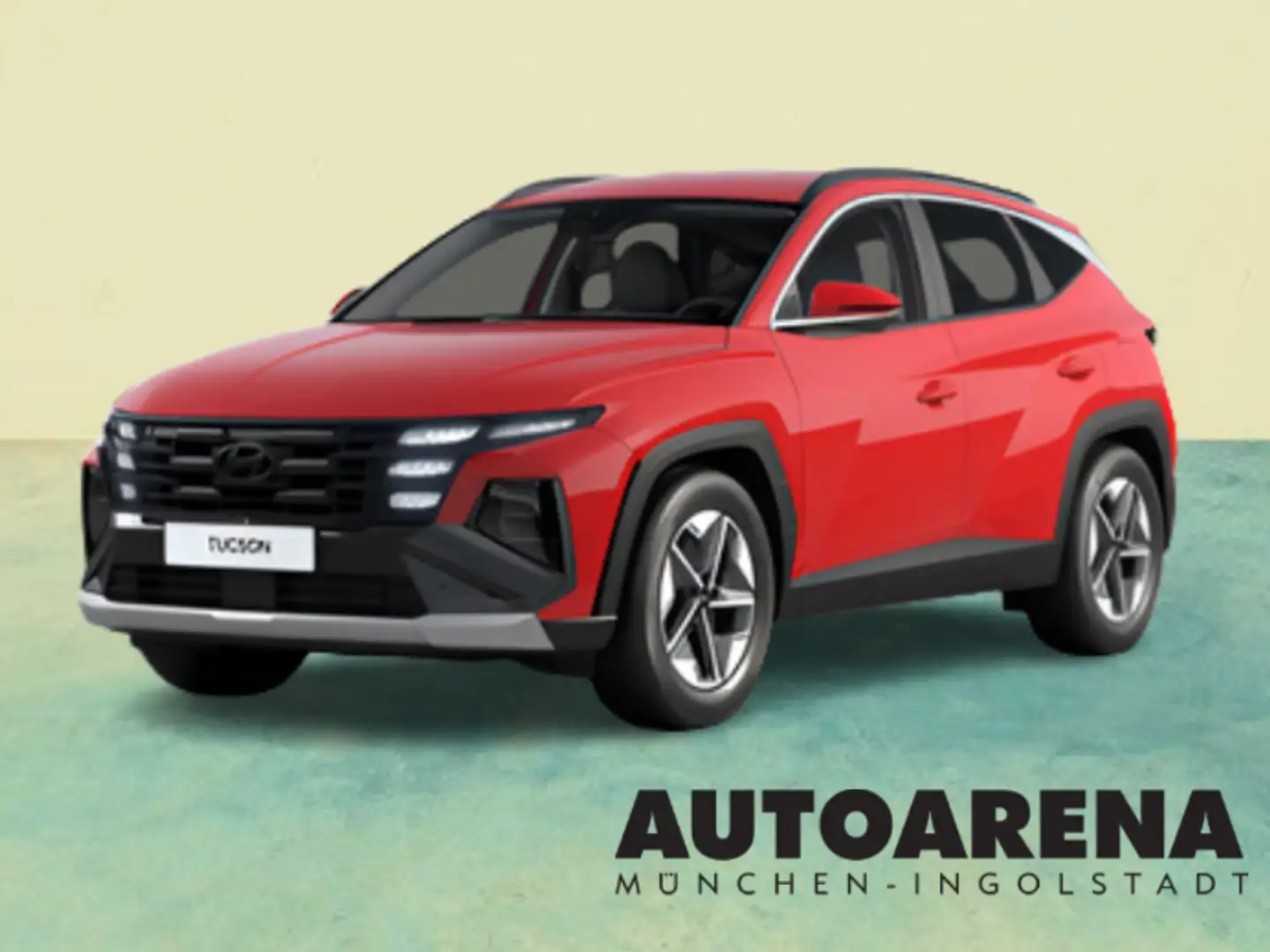 Hyundai TUCSON Trend 1.6 CRDI 48V Rot - 1
