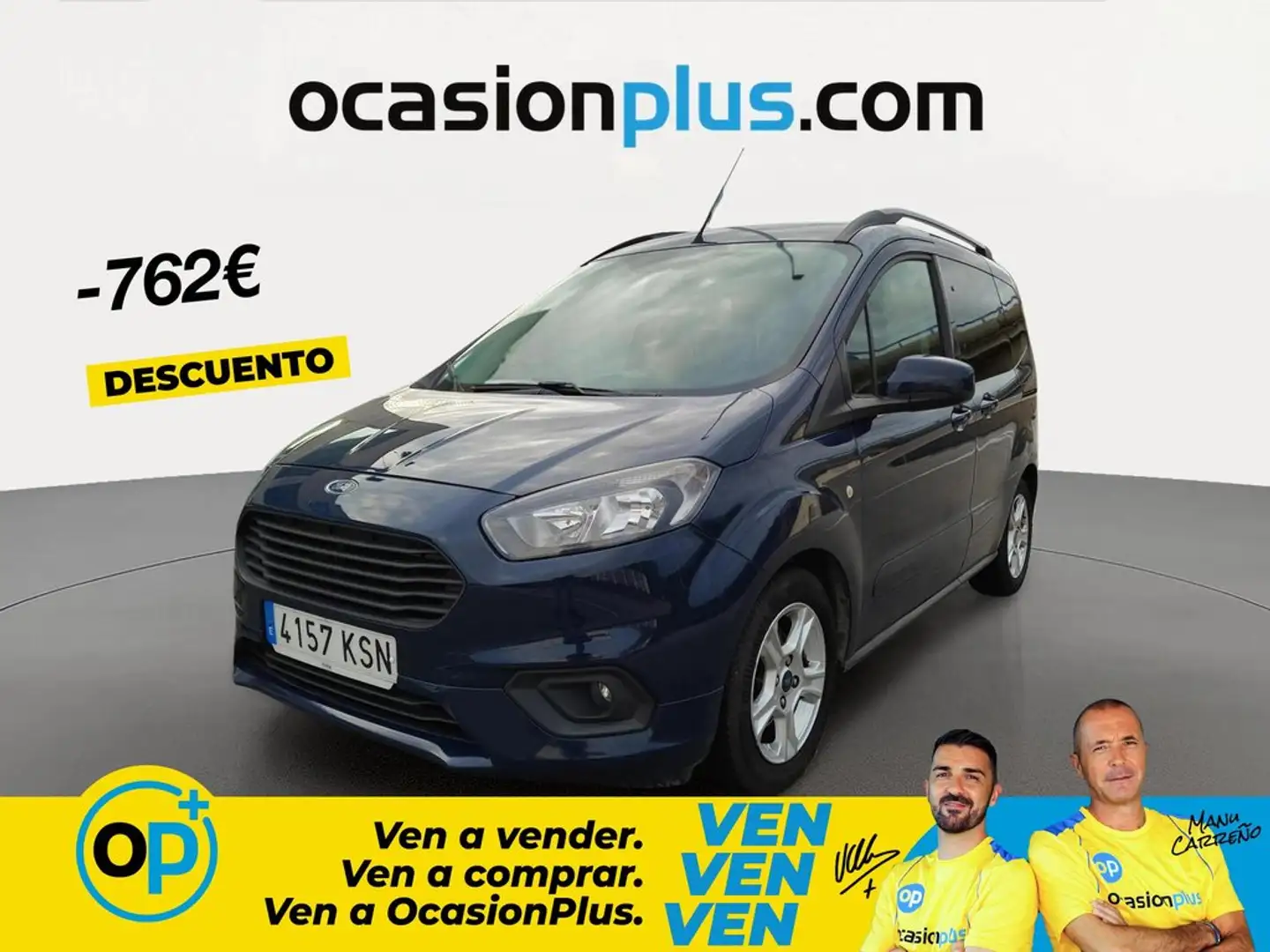 Ford Tourneo Courier 1.0 Ecoboost Trend Azul - 1