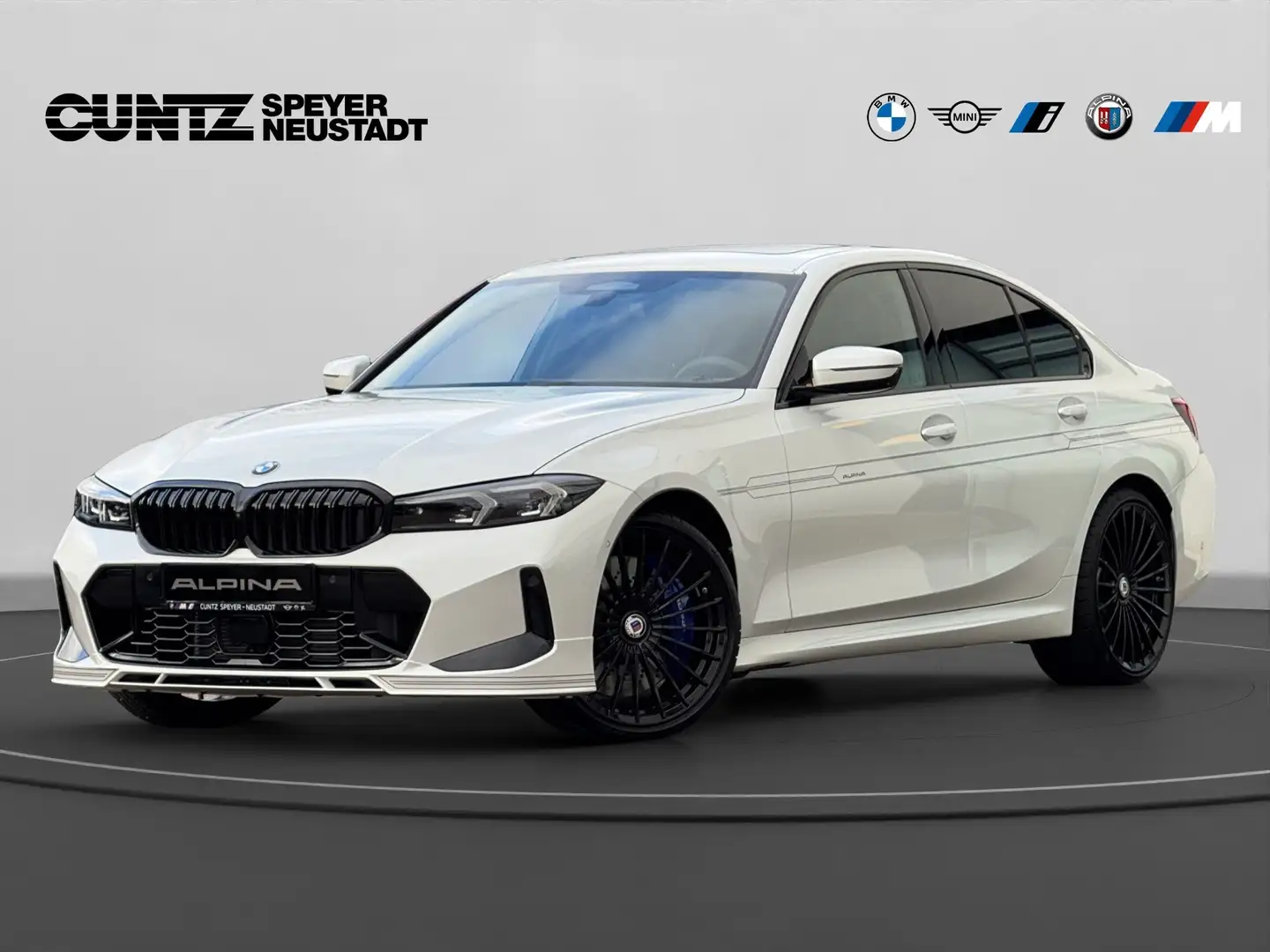 Alpina B3 Bi-Turbo Allrad Nr.485 *AHK GLASDACH KOMF.ZUG ADAP Fehér - 2