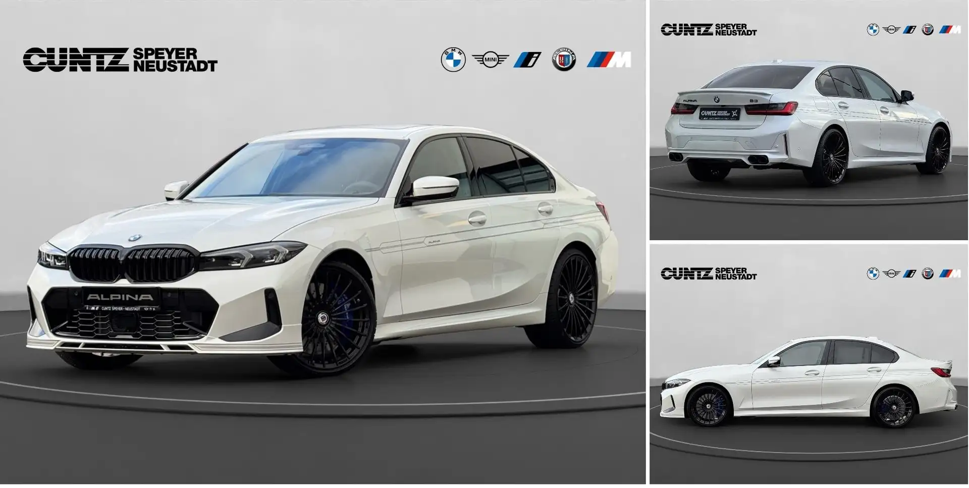 Alpina B3 Bi-Turbo Allrad Nr.485 *AHK GLASDACH KOMF.ZUG ADAP Fehér - 1