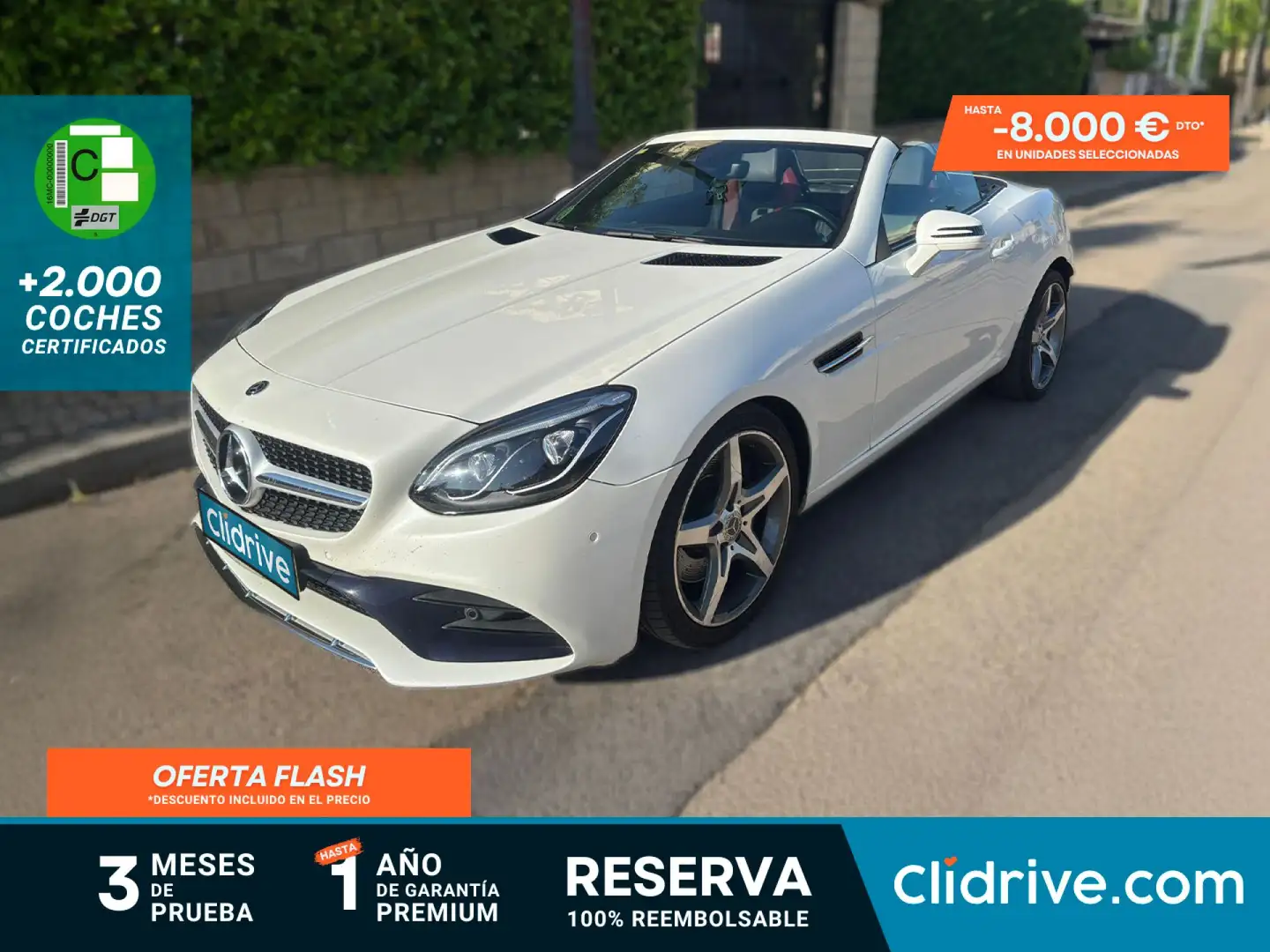 Mercedes-Benz SLC 200 250d Aut. Blanco - 1