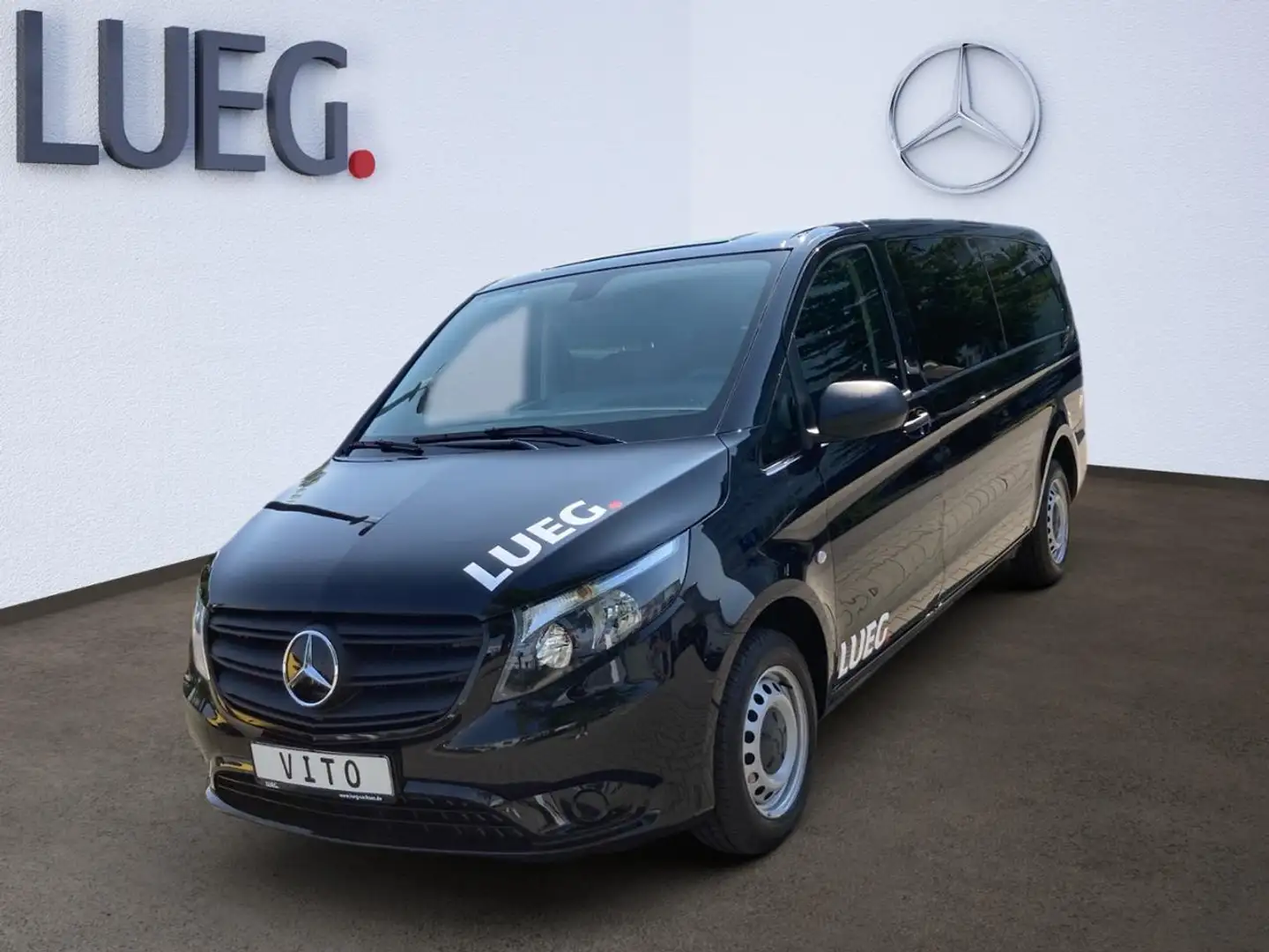 Mercedes-Benz Vito 114 CDI Tourer 8-Sitzer Extralang AUT Kam. Schwarz - 1