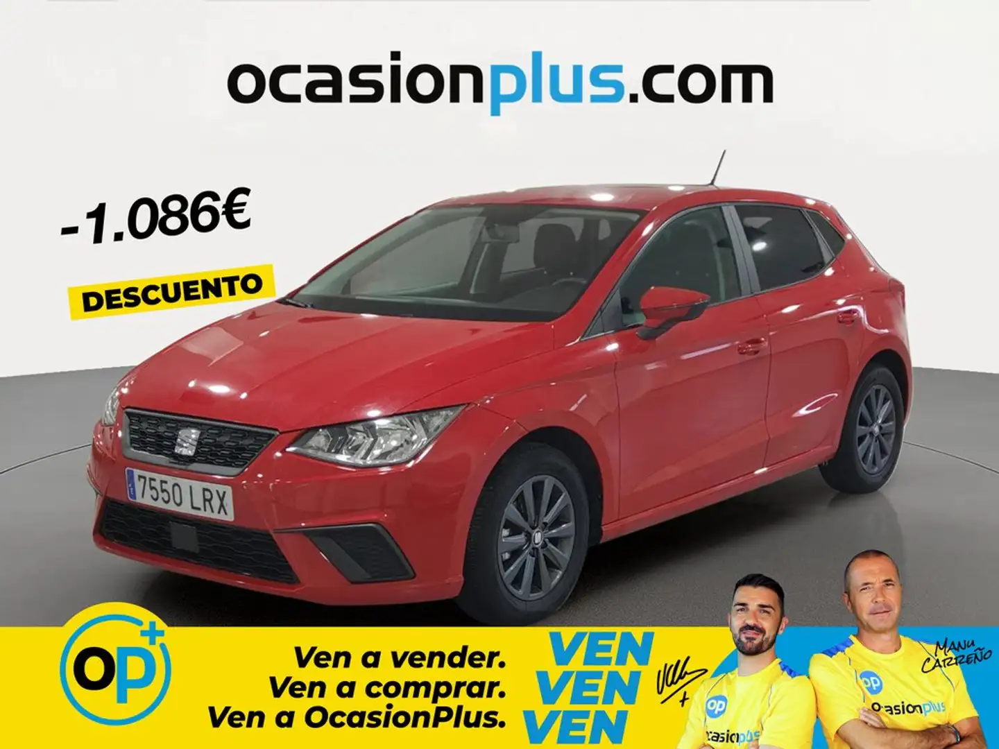 SEAT Ibiza 1.0 MPI S&S Reference 80 Rojo - 1