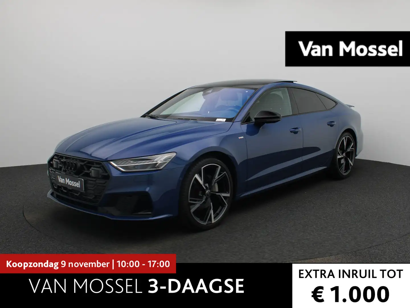 Audi A7 Sportback 45 TFSI quattro 265 PK | S-line | Automa Blauw - 1