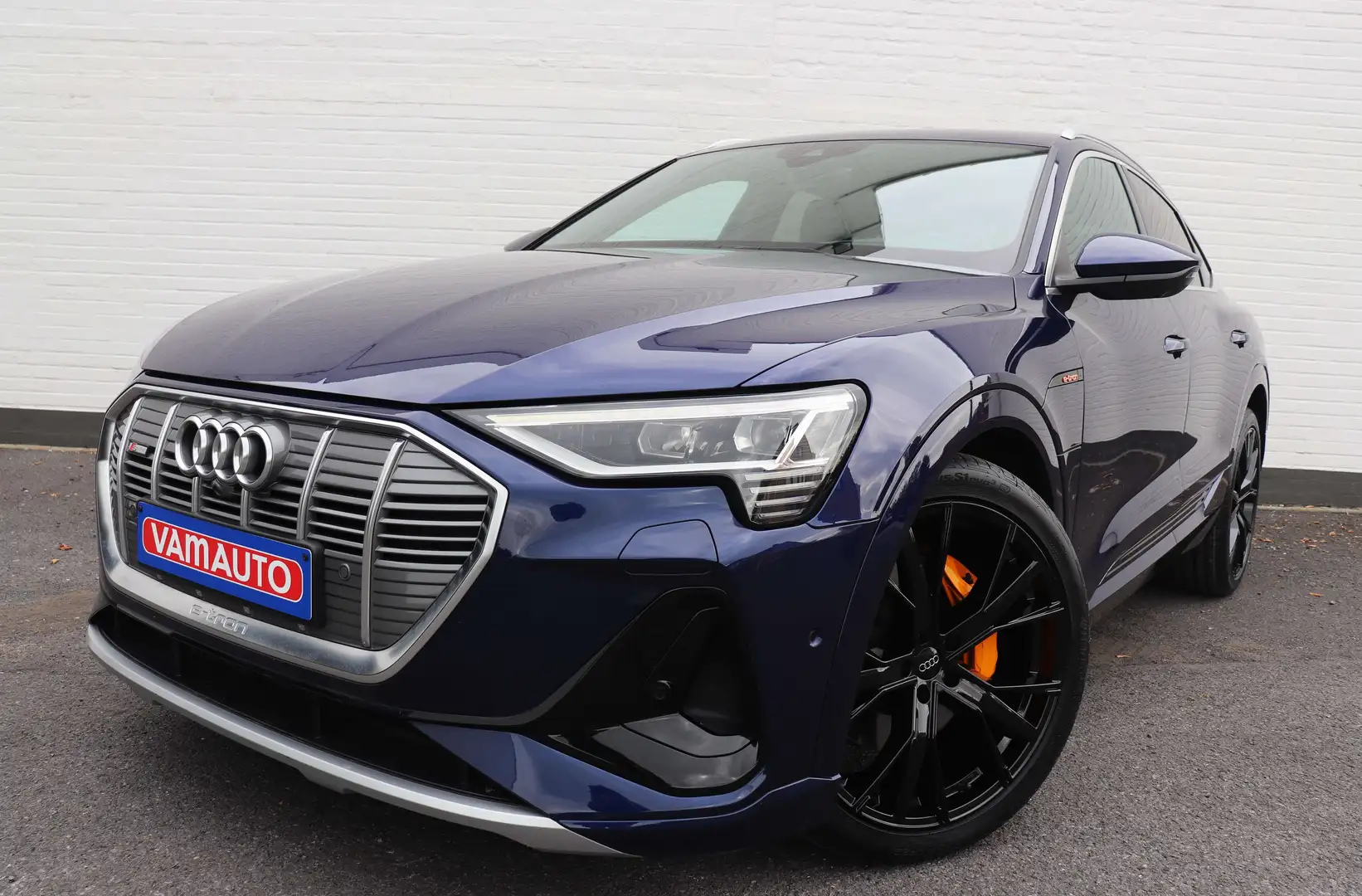 Audi e-tron Sportback 55 Quattro S-line - Memory/BlindSpot/360 Bleu - 1
