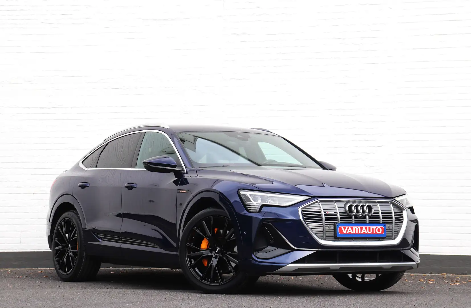 Audi e-tron Sportback 55 Quattro S-line - Memory/BlindSpot/360 Bleu - 2