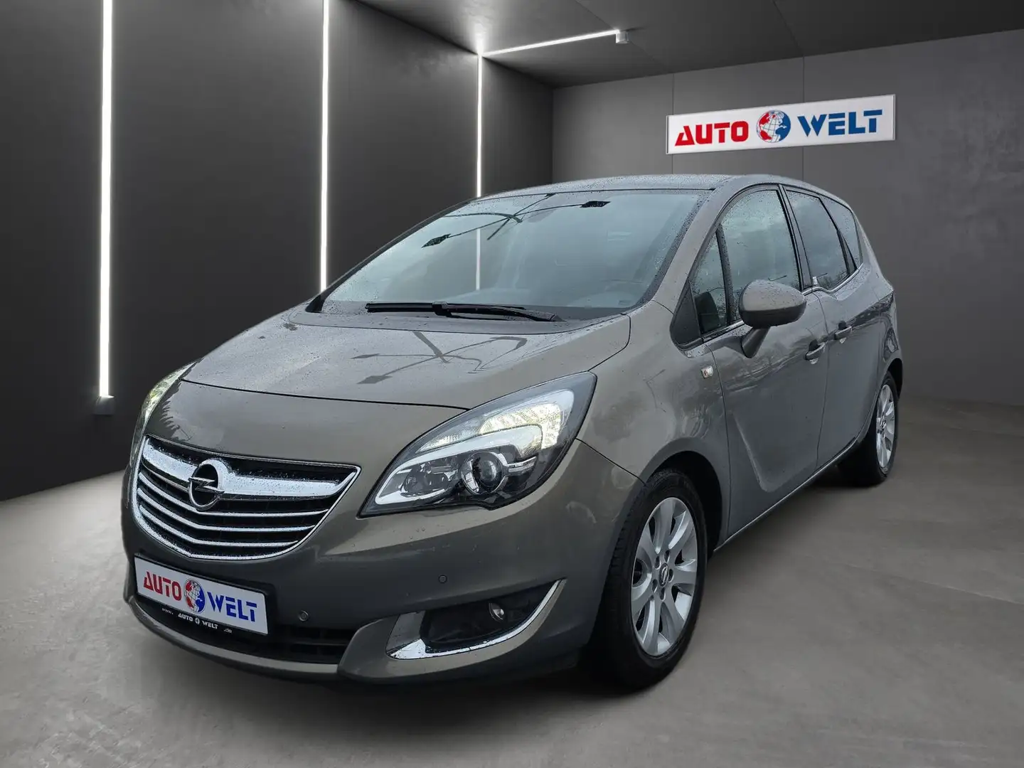 Opel Meriva B 1.4 Turbo Automatik Navi Kamera AHK PDC Gris - 1