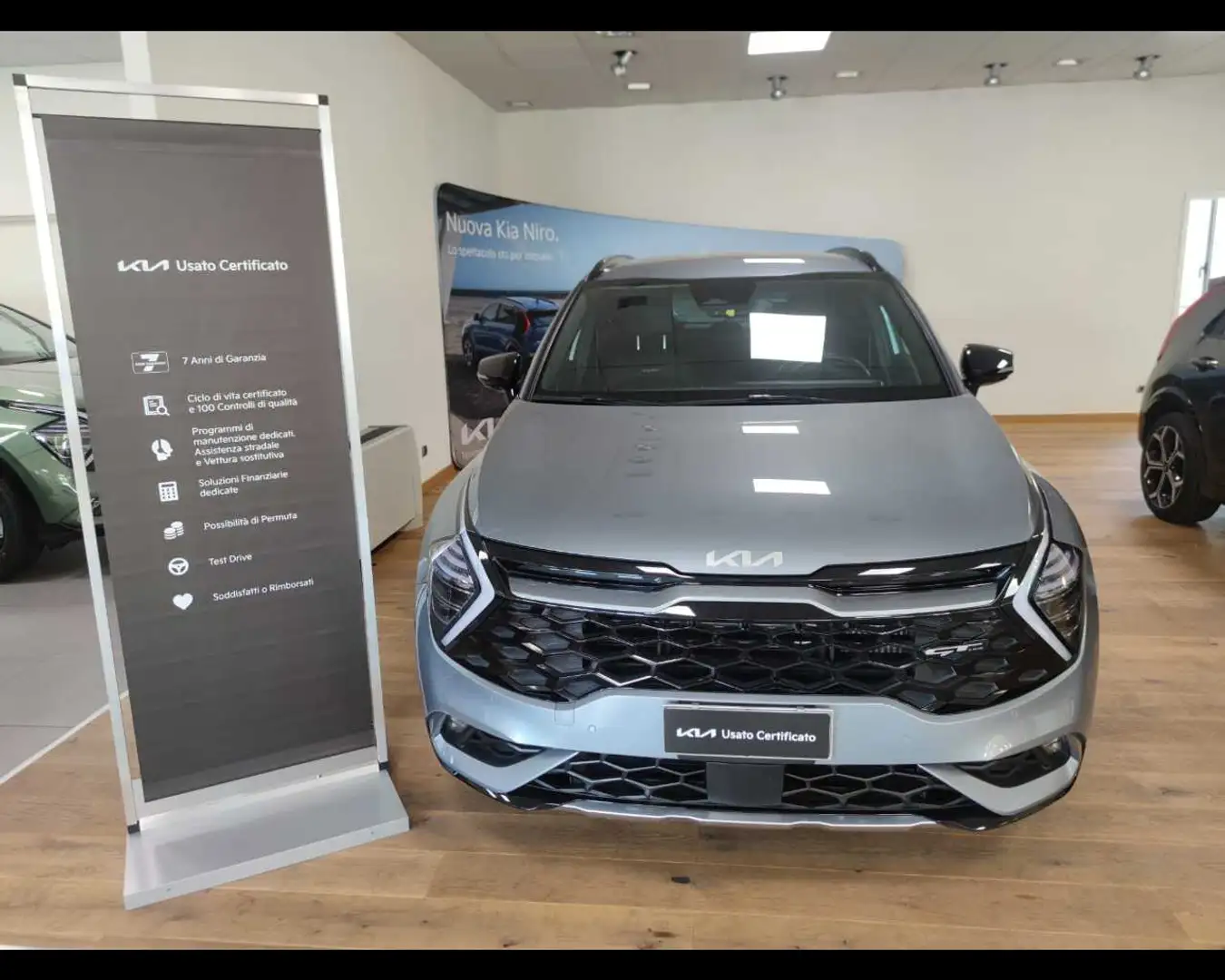 Kia Sportage 1.6 CRDi MHEV GT-line Argento - 2