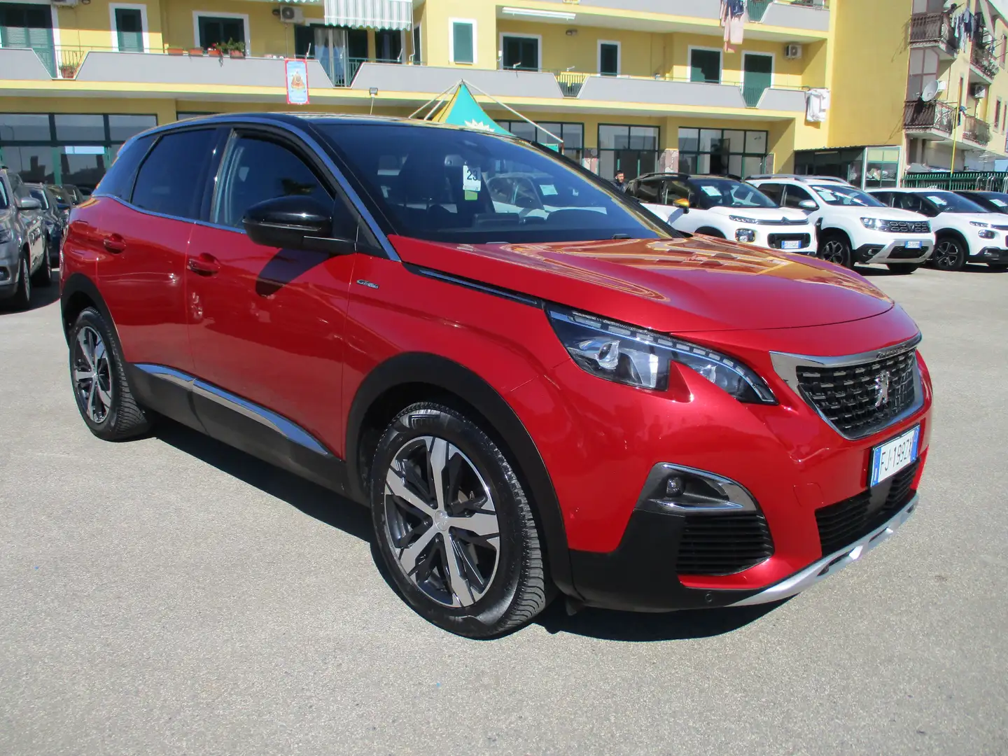 Peugeot 3008 1.6 120CV E6 GT-LINE AUTOMATICA/NAVI/PDC/LED Rosso - 1