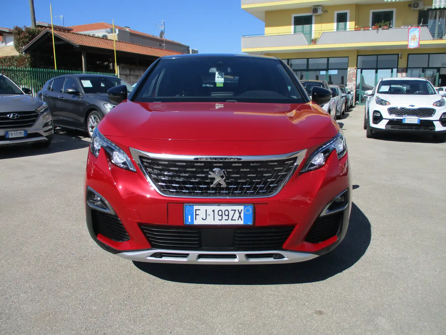 Peugeot 3008 1.6 120CV E6 GT-LINE AUTOMATICA/NAVI/PDC/LED Rosso - 2